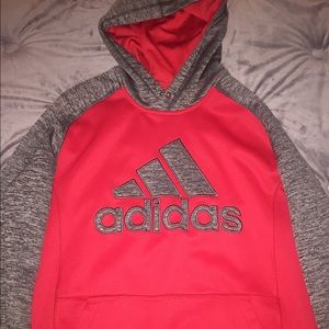 ADIDAS RED HOODIE